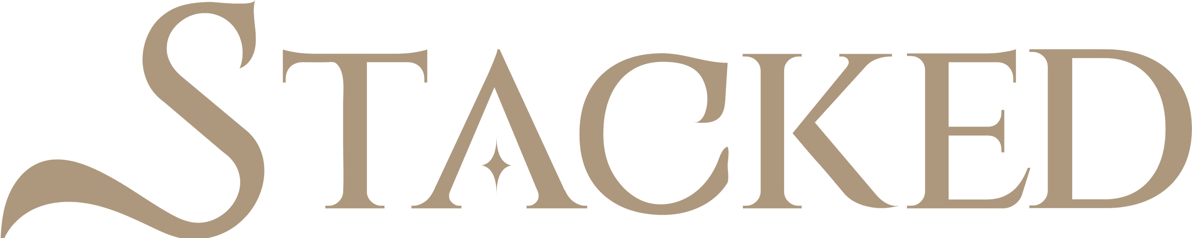 Stacked logo